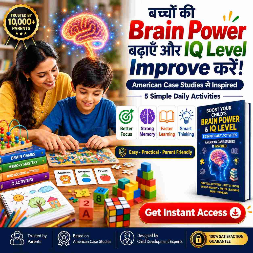 Brain Activities-inspired by Research (age 3-5 years)